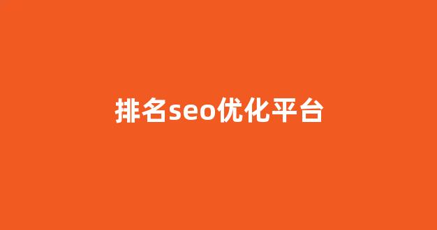 搜索引擎优化seo